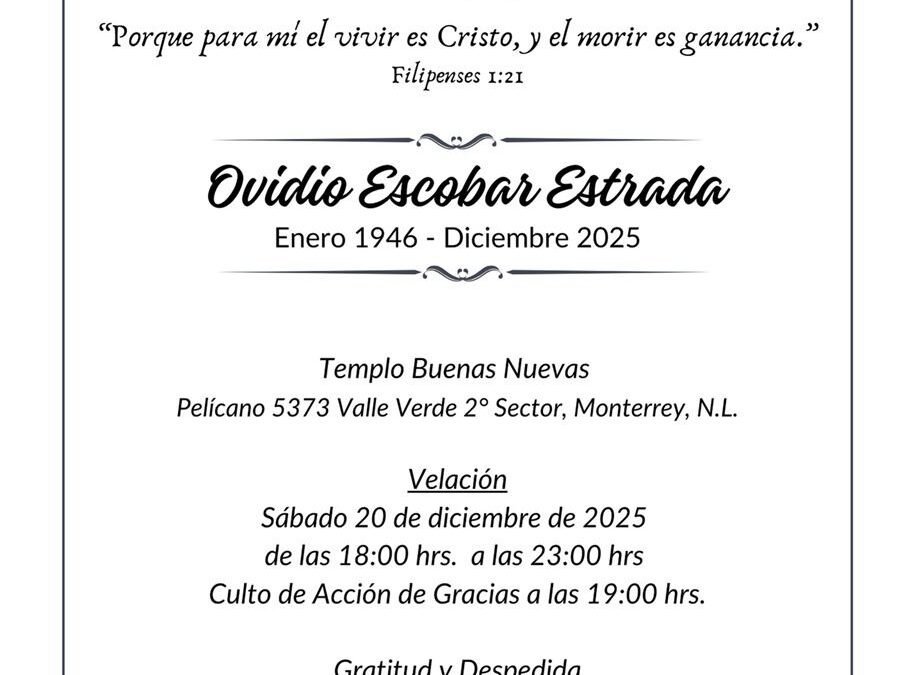 (+) Ovidio Escobar Estrada
